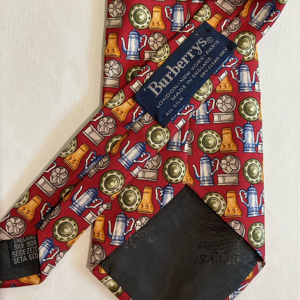 Vintage Burberry Tie
